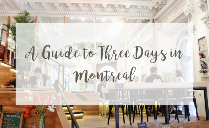 Four Days in Montreal